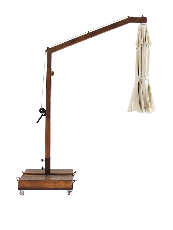 Bahçe Şemsiyesi Yuvarlak Model Otantik 3m